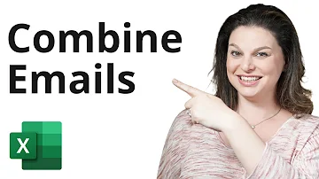 Combine Multiple Email Addresses into One Line using Excel