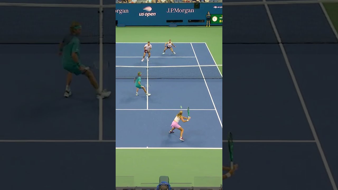 PERFECT passing shot! 🤩