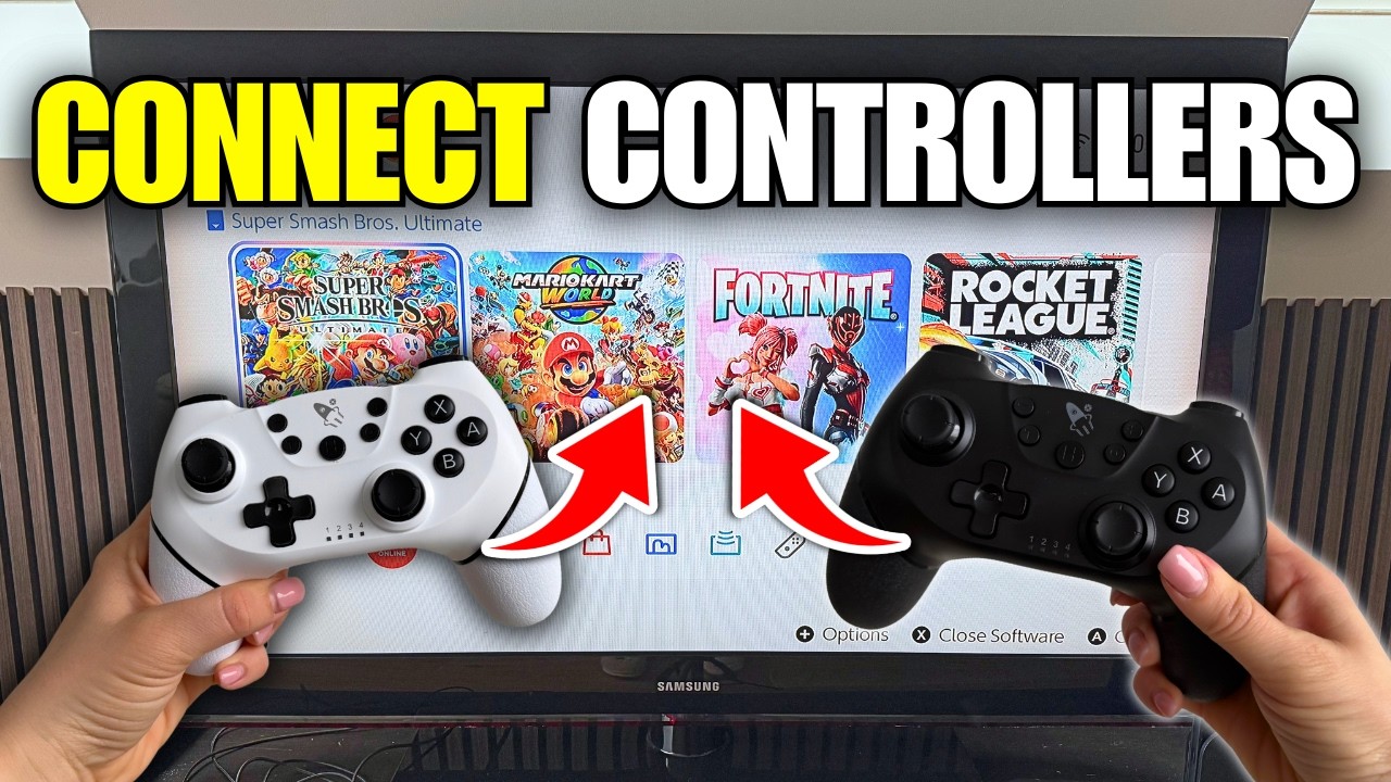 How To Connect Multiple Controllers On Switch 2 - YouTube