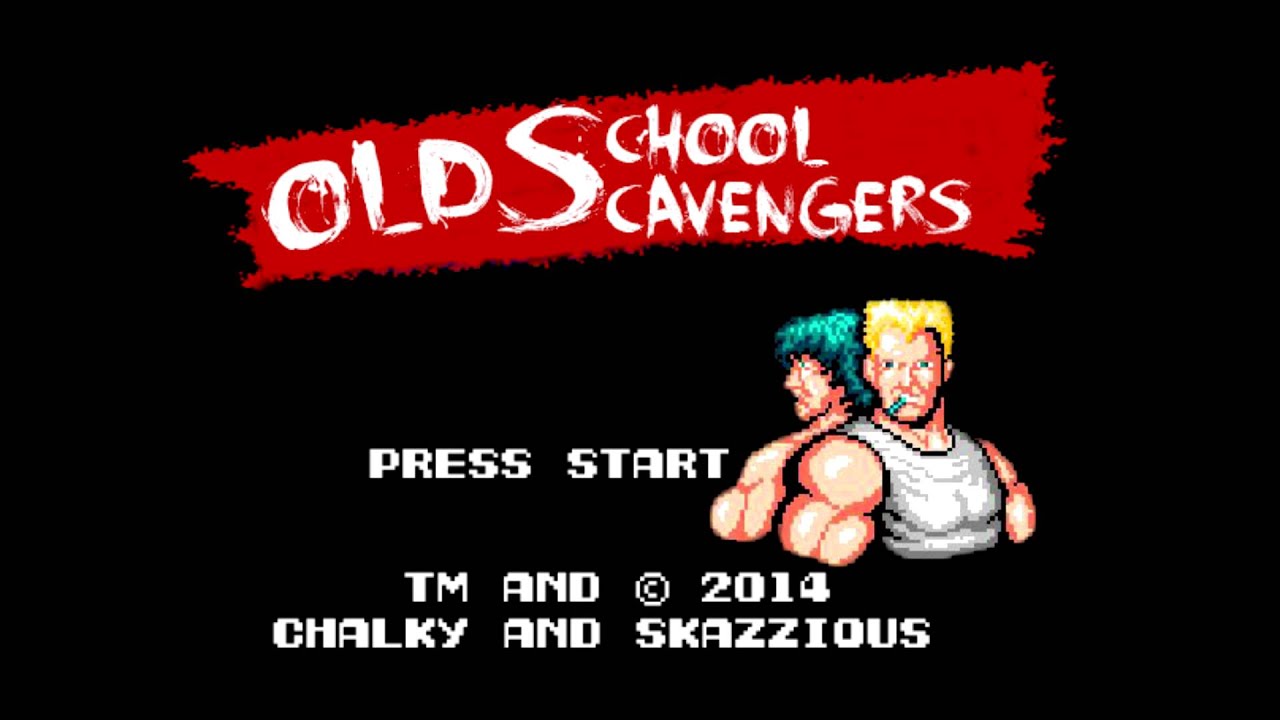 Old School Scavengers (Contra/Probotector Spoof title card)