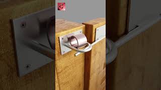 #gheocom  Automatic Swing Gate Latch #shorts