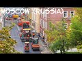 Open Window Moscow: Road Repair in Russia/ Modern Road Construction Machines/ City Sounds/ ASMR