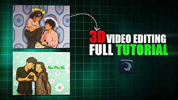 Alight Motion 3D Lyric Video Editing in Telugu | Smooth Camera Movement + Presets (2025)