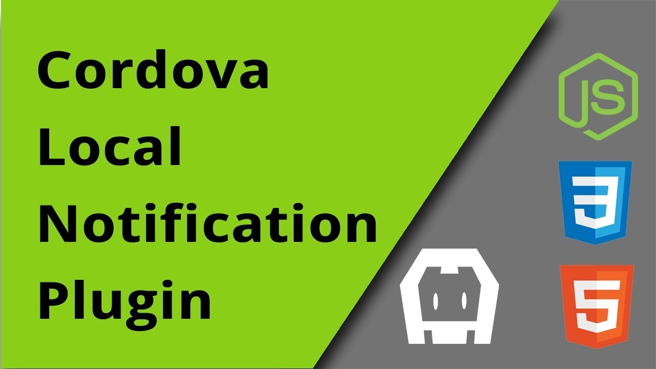 The Cordova Local Notifications Plugin