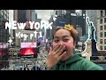 Jsem znova v new yorku  vlog 1 st plet nkupy jak pln turisti tran kim ly