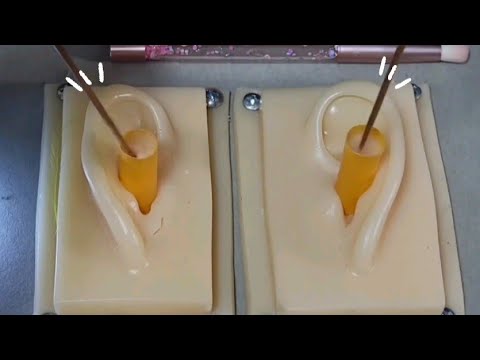 ASMR] 심신안정을 위한 귀청소 (no talking)_ Ear care for mental and physical stability_  心身安定のための耳のケア