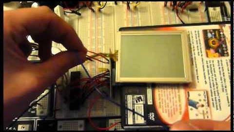 Too Much Inductance Makes an LCD Sad :-(