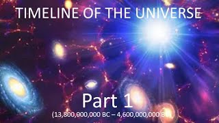 Timeline Of The Universe | Part 1