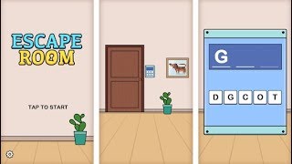 Escape Room: Mystery Word Level 1-50 screenshot 4