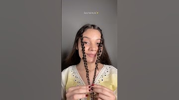 Easy hairstyle#trending #trendingshorts #shorts #ytshorts #viral #video #viralvideo #yt #hair #easy