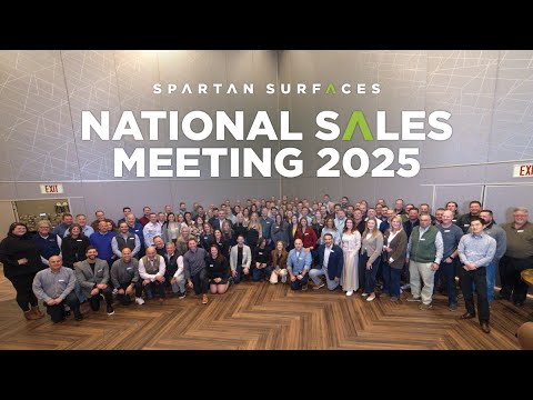 Spartan’s National Sales Meeting 2025 - video from Spartan Surfaces