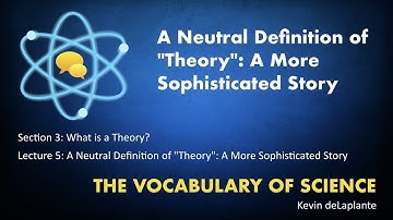 03.05. An Epistemically Neutral Definition of "Theory": A More Sophisticated Story