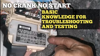 How to troubleshoot No crank no start?? Easy Lang Yan!!