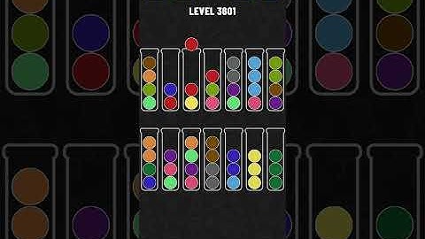 Ball Sort Puzzle Level 3601
