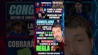 NOTICIERO del BARCELONA! #fcbarcelona #barça #fichajes #futbol #parati #fyp #shorts #bastoni