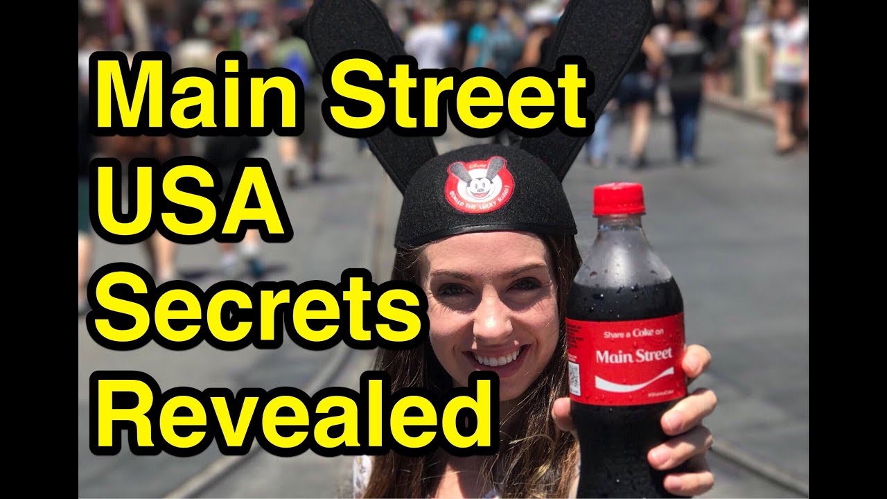 Disney's Main Street USA Secrets Revealed - YouTube