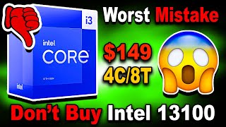 🔥Don&#39;t Buy Intel 13th Gen i3 13100 &amp; 13100F🔥Watch This First @KshitijKumar1990