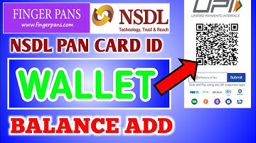 FINGER PANS BALANCE ADD || NSDL PAN OTP BIOMATRIC ID MOBILE SE PHOTO SING UPLOAD |NSDL EKYC PAN