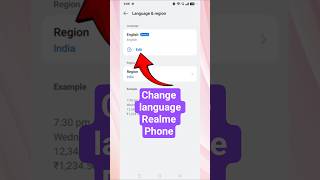 How To Change Language In Realme Mobile || Easy Guide To Change Mobile Language