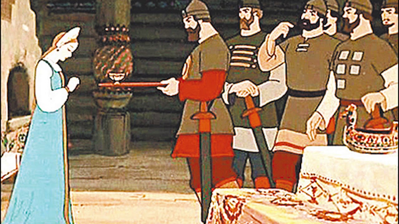 Аудио Сказки ПУШКИНА - Сказка о Мёртвой Царевне и Семи Богатырях ...