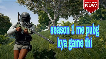Pubg Mobile Season 1 Gameplay | When There Was No Hacker, No Lag | pubg mobile | JP.GAMER