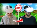 I Spent 24 Hours in VR with Vikkstar