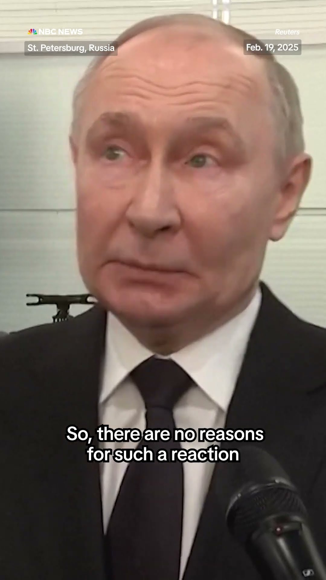 Putin says he would be 'happy' to meet Trump