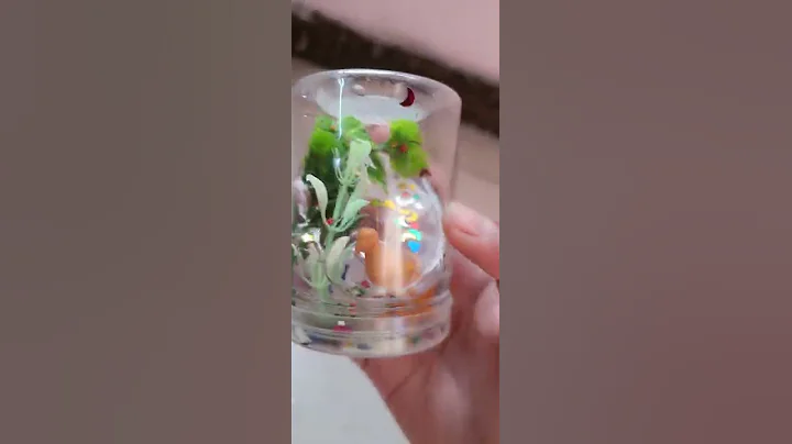 DIY Snow Globe 🔮 #shorts #snowglobes #youtubeshorts