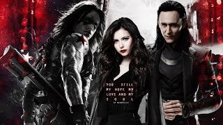 ►Loki + Katherine + Bucky || Black Sea [ Crossover's couples]