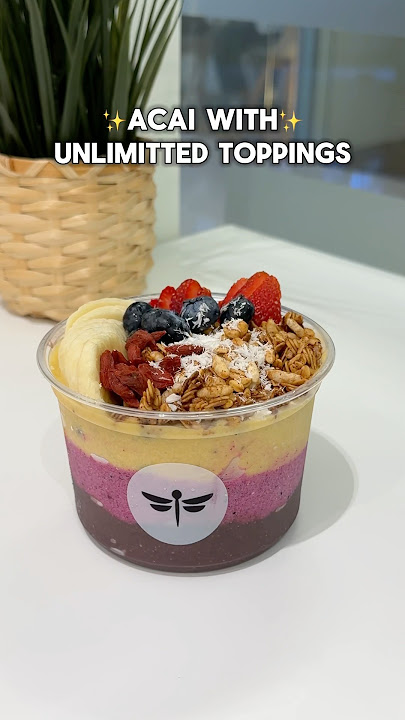 🤩Acai with UNLIMITED toppings in Singapore🇸🇬