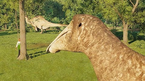 Day 293 of adding a Deinocheirus to this park until they