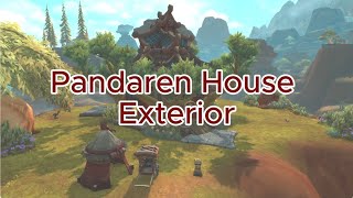 Pandaren Mage's Sanctuary (Exterior): World of Warcraft Player House Tour