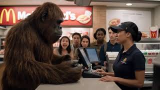 Bigfoot in macdonalds