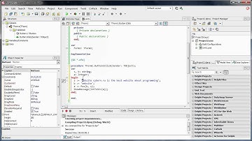 #8 Программирование в Delphi. Строки