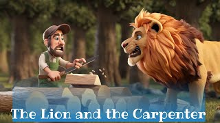 The Lion and the Carpenter | Short English Moral Story  | Panchatantra Story #27 @littlegroot2708