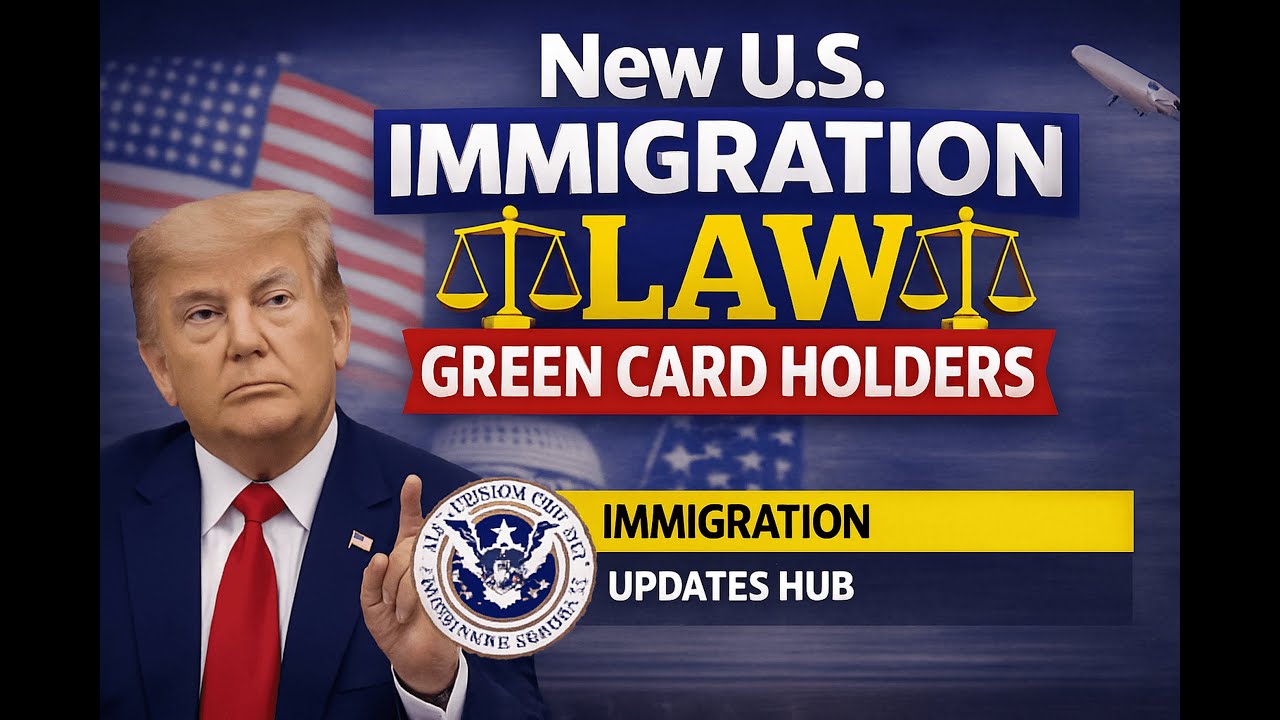 BREAKING New U S Immigration Law Just Passed – Green Card Holders Are SHOCKED!
