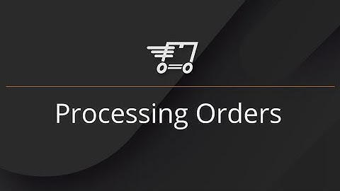 How to process orders on AliDropship