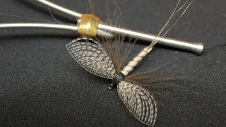 Spent Mayfly with Wally wing (dry fly)