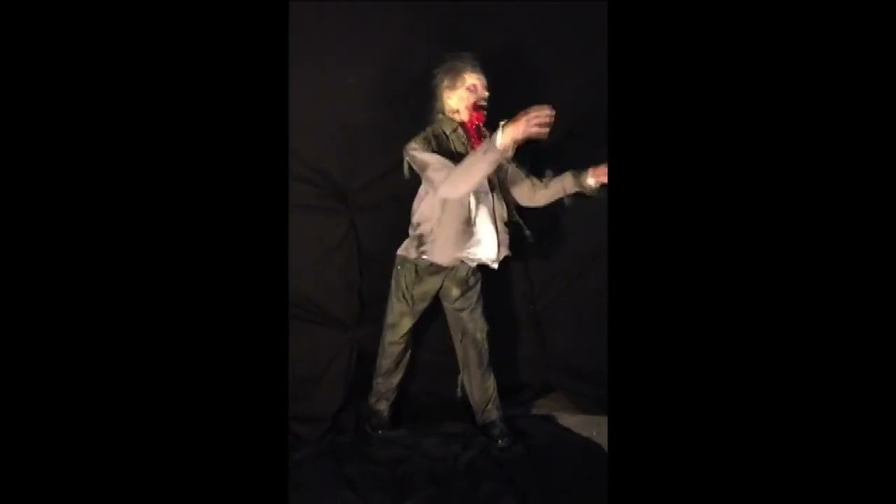 PoisonProps.com ZT523 Zombie twicther NEW Haunted house prop