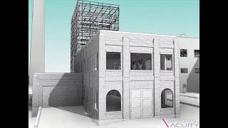 Exterior Laser Scan to As-Built Revit Model | Texas | Spatial Acuity