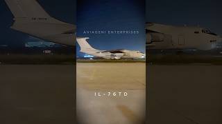 Night arrival. Precision handover. The Mi-171E has landed, inside an IL-76TD | AviaGēni Enterprises