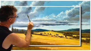 Paint Better Skies in Oil | Palette Knife Clouds & Underpainting Tips