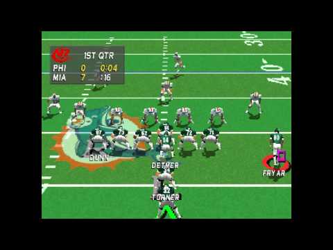 Jimmy Johnson's VR Football 98 ... (PS1) Gameplay