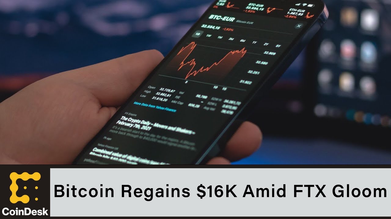 Bitcoin Regains $16K Amid FTX Gloom