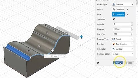 16 - Pattern along a path - command / tool [Silent]