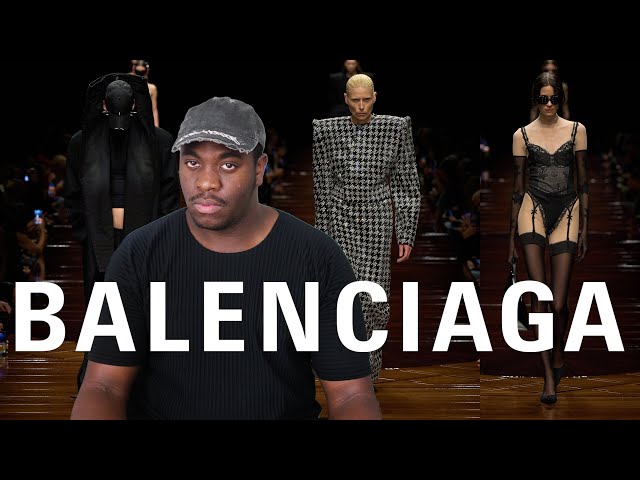 Balenciaga SS25 Review | Grunge, Lingerie, Beauty & Gimmicks - YouTube