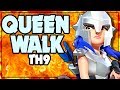 TH9 Queen Walk is POWER | Clash of Clans