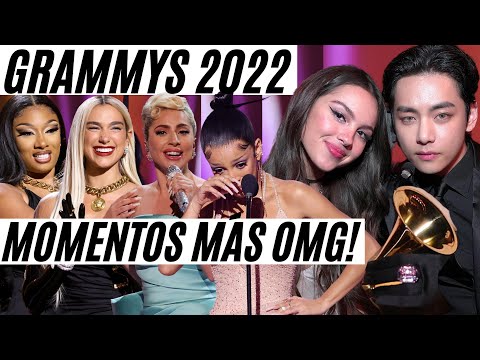 GRAMMYS 2022: Momentos Más OMG + GANADORES Más Destacados