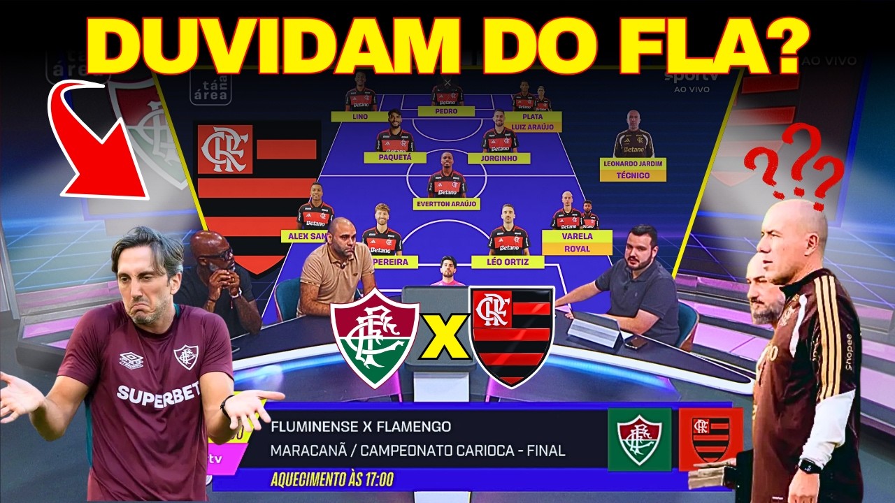 🔥 TÁ NA ÁREA ANALISA: COMO VEM O FLA DE JARDIM PRA FINAL?