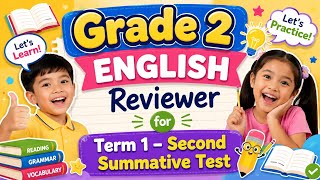 GRADE 2 - English | Term 1 - Second Summative Test #summativetest #grade1 #term1 #English 